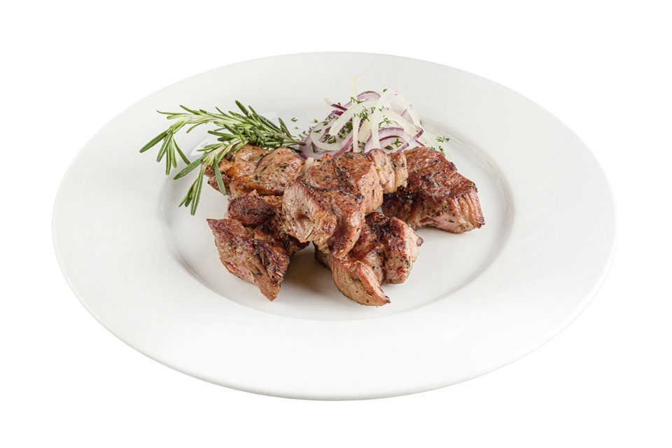 Шашлык из свиной шеи